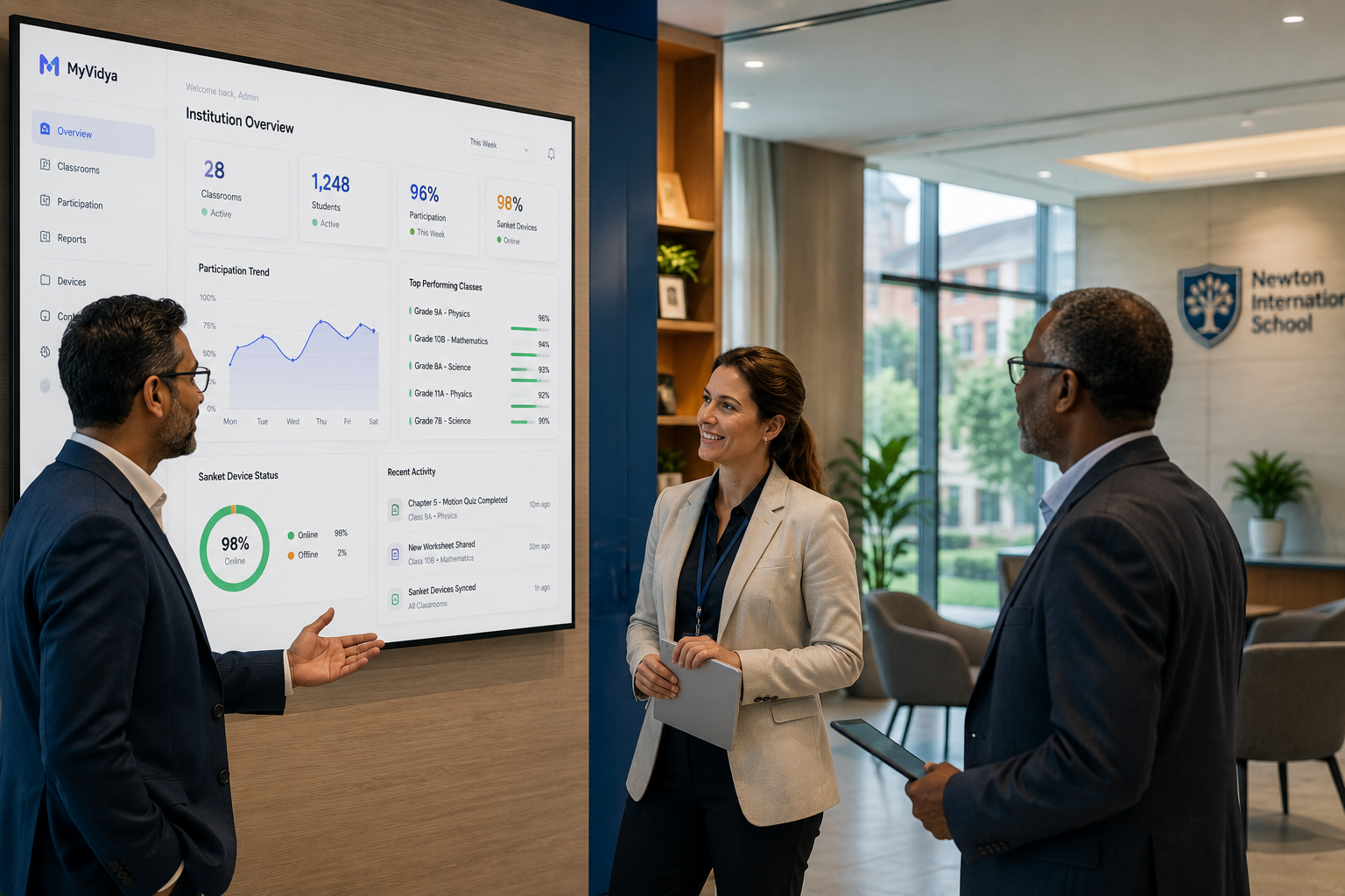 Real-time participation interaction