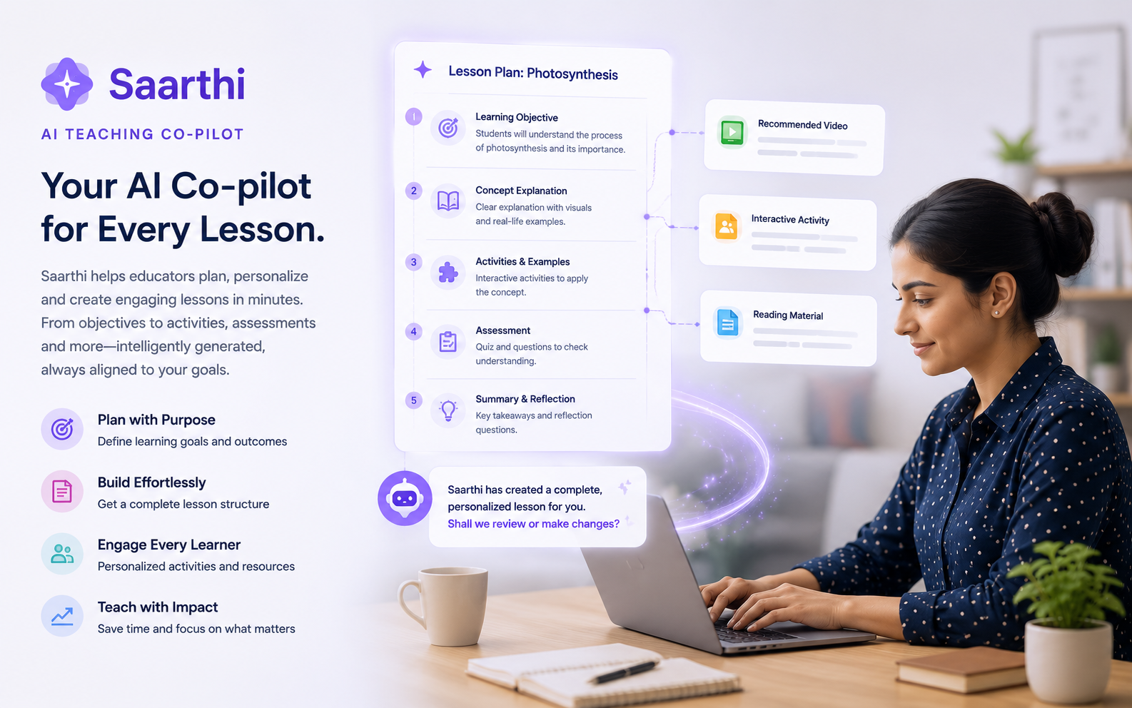 Advanced Teacher Co-pilot Interface